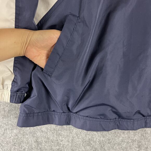 VTG Sergio Tacchini Windbreaker Pullover Jacket Mens Large 1/4 Zip Golf Tennis - Picture 6 of 16